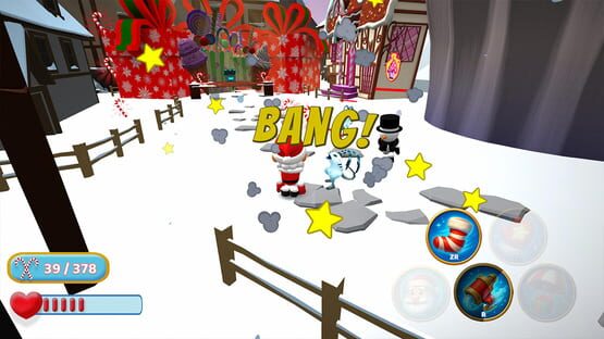 Screenshot Santa's Christmas Story 2 The Frozen Gift War