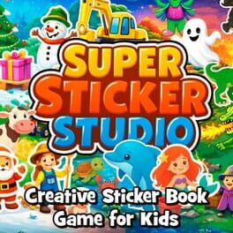 Cover Super Sticker Studio: Creative Sticker Book Game for Kids