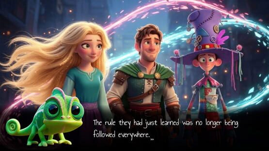 Screenshot The Kingdom of the Golden Thread and the MadClocks