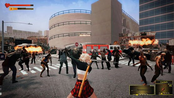 Screenshot Cherry Girls vs. Zombie Carnage: Brutal Anime Kawaii