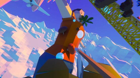 Screenshot Climbing Over It with a Spear Only Up