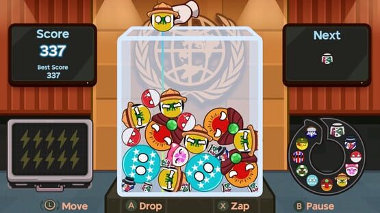 Screenshot Countryball Game