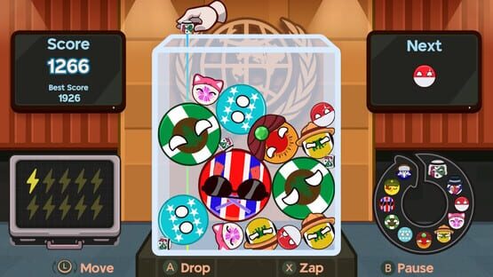 Screenshot Countryball Game