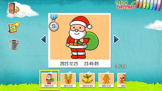 Screenshot Crayon Christmas