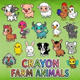 Cover Crayon Farm Animals