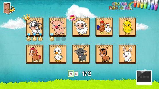 Screenshot Crayon Farm Animals