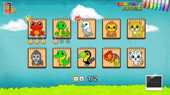 Screenshot Crayon Jungle