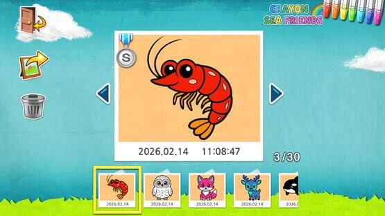 Screenshot Crayon Sea Friends
