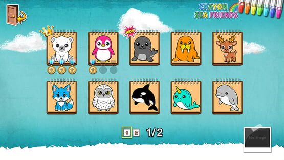 Screenshot Crayon Sea Friends