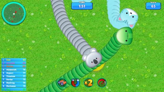 Screenshot Fluffy Snakes