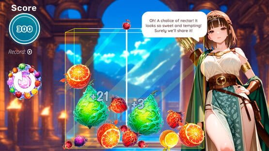 Screenshot Garden of the Greek Goddesses: Aphrodite, Artemis & Athena Love Story.