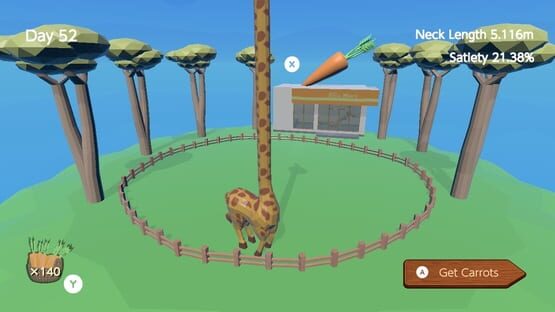 Screenshot Giraffe Raising Game: Reach for the sky