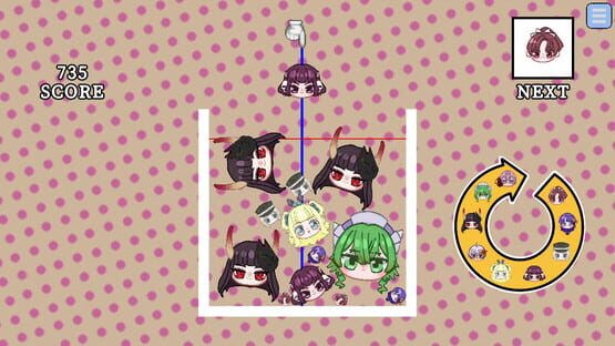 Screenshot Hyakki Fantasia Mini Game Selection Vol.1