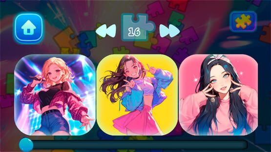 Screenshot K-Pop Puzzle Idols: Music Festival
