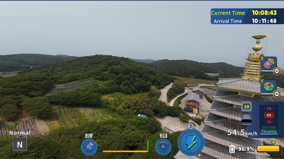 Screenshot Korean Drone Flying Tour Anmyeon Temple