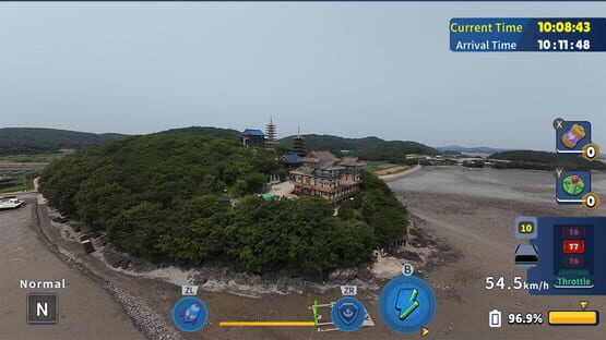 Screenshot Korean Drone Flying Tour Anmyeon Temple