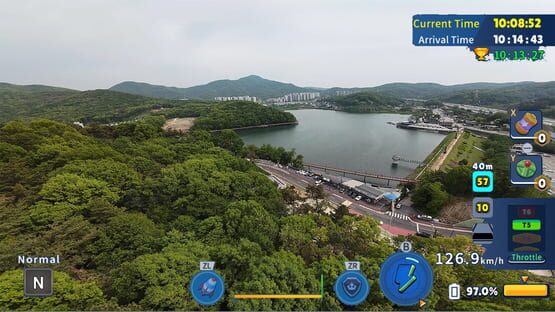Screenshot Korean Drone Flying Tour Baegun Lake