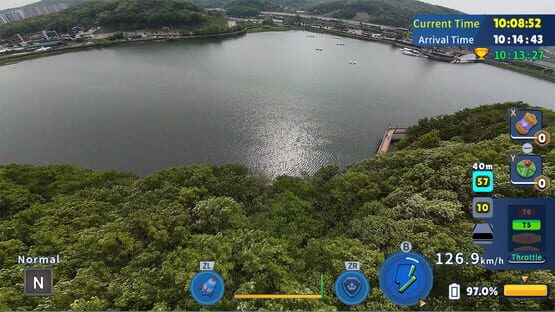 Screenshot Korean Drone Flying Tour Baegun Lake