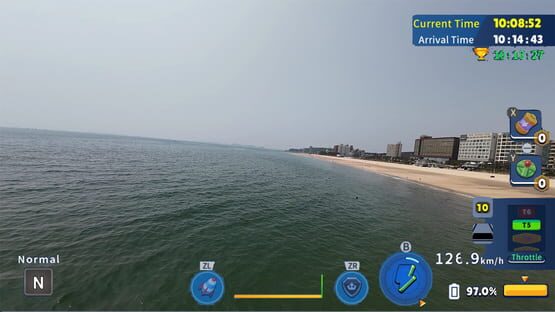Screenshot Korean Drone Flying Tour Daechon Beach