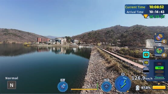 Screenshot Korean Drone Flying Tour Ongnam Lake Park