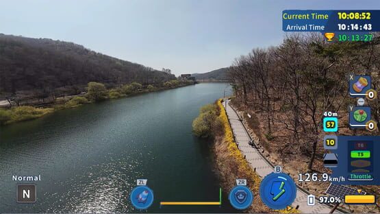 Screenshot Korean Drone Flying Tour Ongnam Lake Park