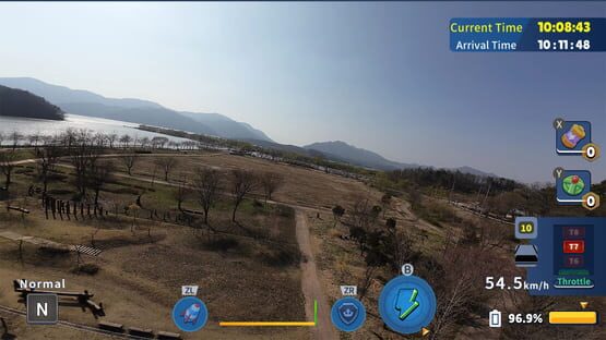 Screenshot Korean Drone Flying Tour Paldang Water Fog Park