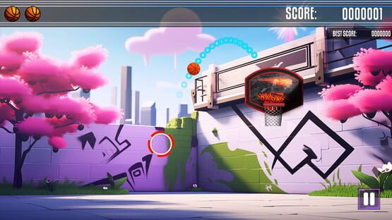 Screenshot Let's Throoow! Street Basketball Simulator