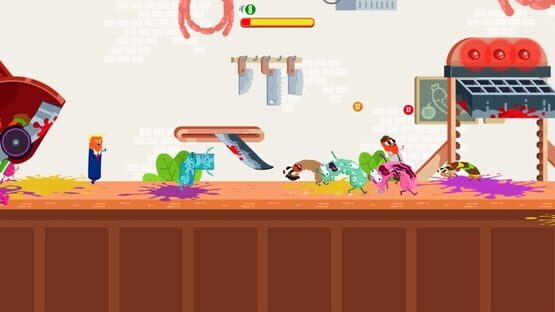 Screenshot Run Sausage Run!: Bones Edition