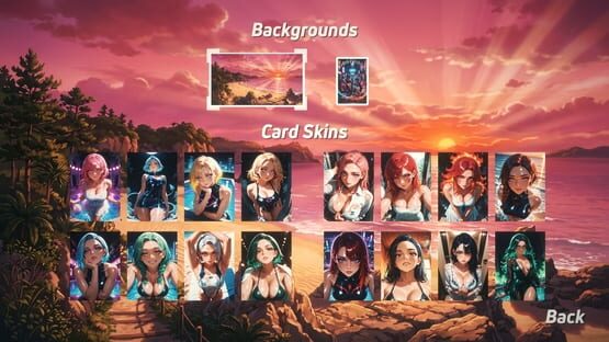 Screenshot Solitaire Paradise: Anime Bikini Babes