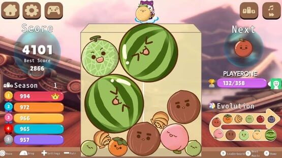 Screenshot Tiny Watermelon Match