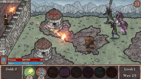 Screenshot Wizard's Fortress: Tower Defense
