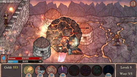 Screenshot Wizard's Fortress: Tower Defense