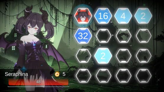 Screenshot Battle Puzzle 2048: Maidens of Steel