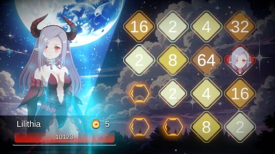 Screenshot Battle Puzzle 2048: Maidens of Steel
