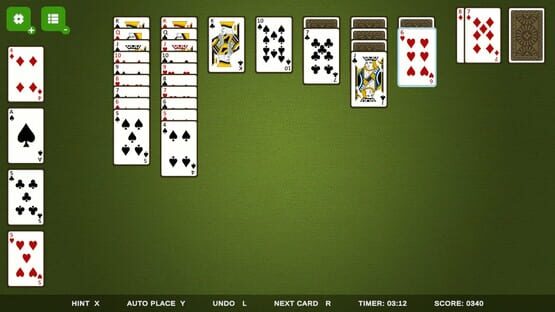 Screenshot Klondike Classic