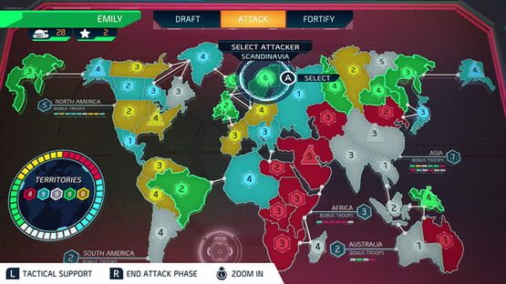 Screenshot Risk: The Game of Global Domination 3