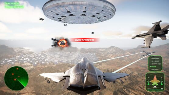 Screenshot Ace Thunder: Aircraft Wingman Simulator
