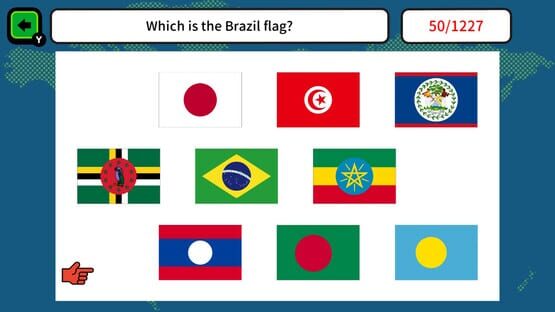 Screenshot 1000 Questions Quiz! National Flag