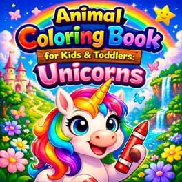 Cover Animal Coloring Book for Kids & Toddlers: Unicorns