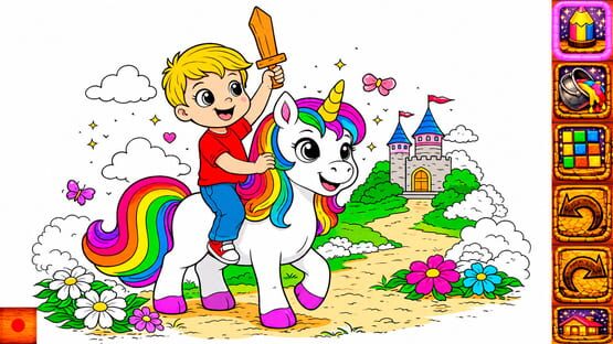 Screenshot Animal Coloring Book for Kids & Toddlers: Unicorns