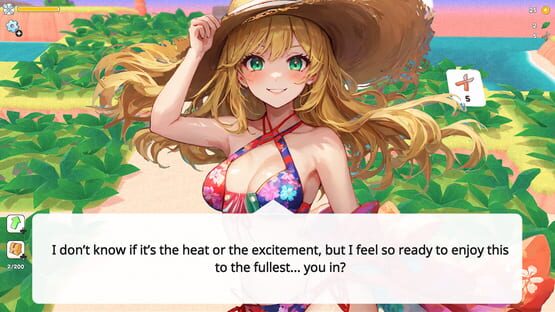 Screenshot Cozy Earth: Hawaii Island Love Anime Girls