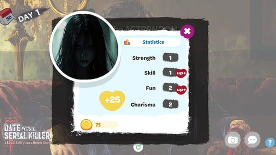 Screenshot Date with a Serial Killer: A Love Story from a Horror Show Series