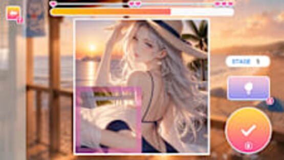 Screenshot Dreamy Beauties: Heart-Pounding Illustration Puzzle