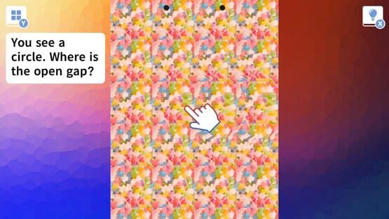 Screenshot Focus and Find Stereogram Training