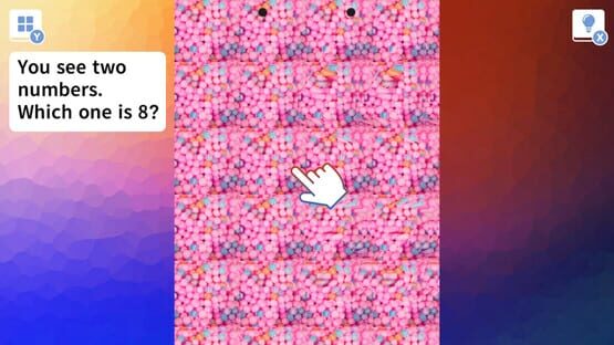 Screenshot Focus and Find Stereogram Training