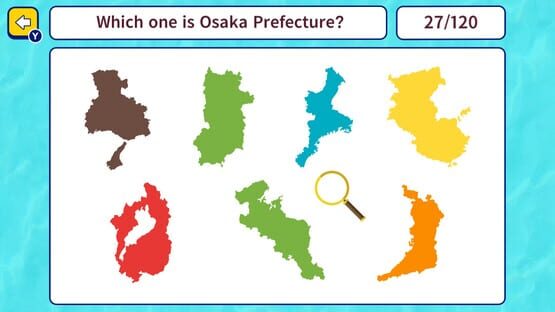 Screenshot Geo Brain Boost! Japan’s 47 Prefectures Silhouette Quiz