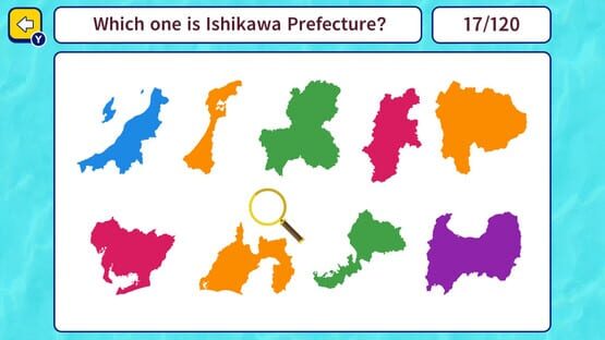 Screenshot Geo Brain Boost! Japan’s 47 Prefectures Silhouette Quiz