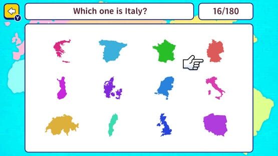 Screenshot Geo Brain Boost! World Map Silhouette Quiz
