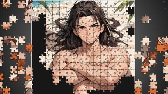 Screenshot Hentai Puzzle: Muscular Guys