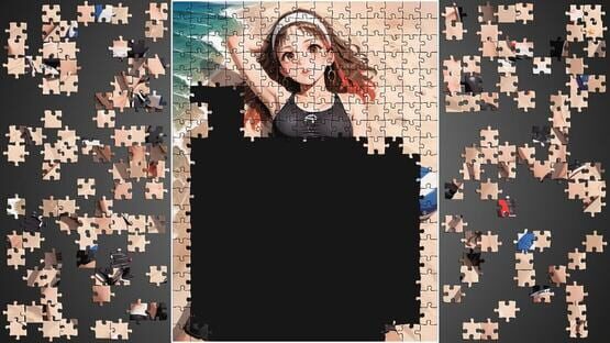 Screenshot Hentai Puzzle: Volleyball Girls